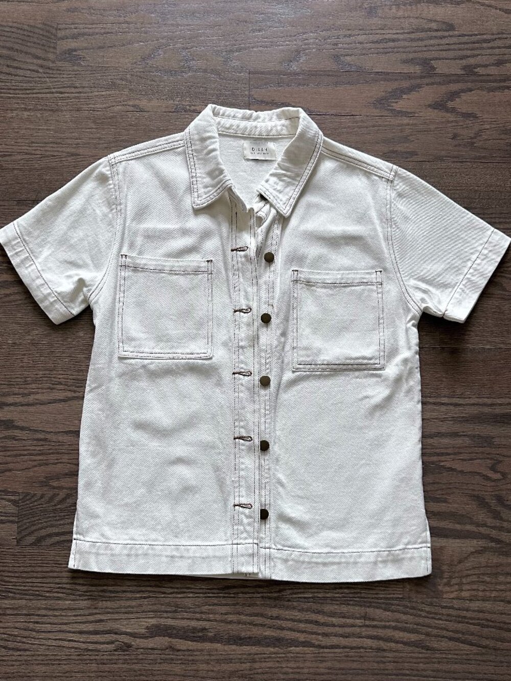 DISSH White Denim Shirt